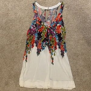 American Eagle- Floral Tank Top- Medium